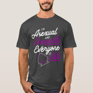 T-shirt Im Asexuel Et Aromantique Tout Le Monde Est Un Cad