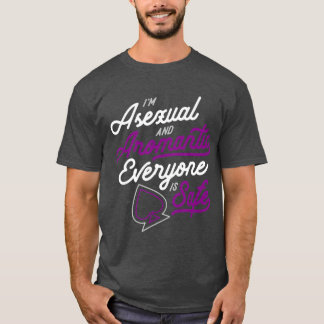 T-shirt Im Asexuel Et Aromantique Tout Le Monde Est Un Cad