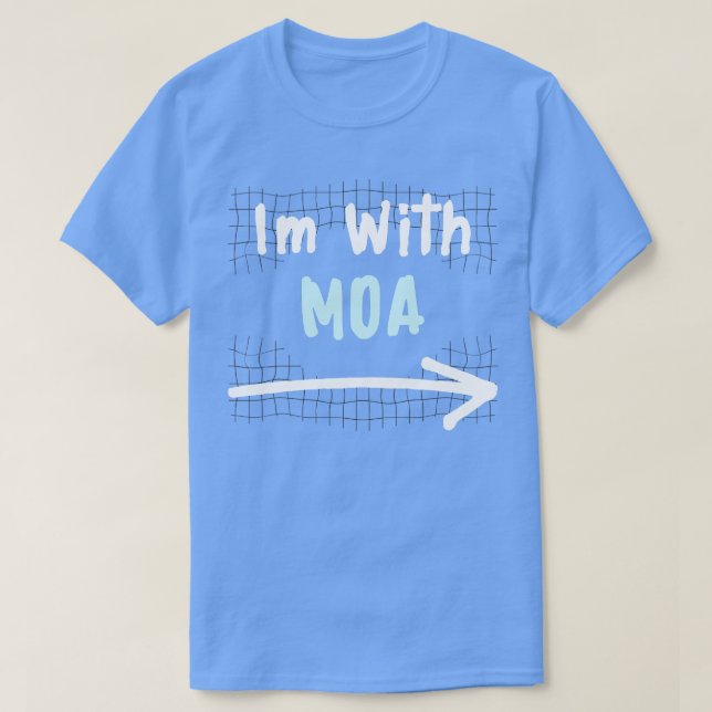 T-shirt Im Avec MOA (Design devant)
