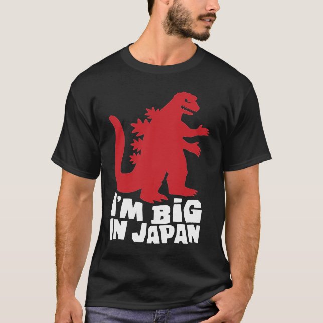 T-shirt I'm Big In Japan Dad Joke (Devant)