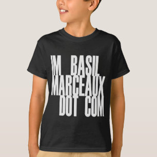T-SHIRT IM COM DE POINT DE BASIL MARCEAUX