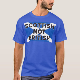 T-shirt Im écossais pas britannique