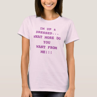 T-SHIRT IM ET S'EST HABILLÉ… CE QUI PLUS FONT YOUWANT DE