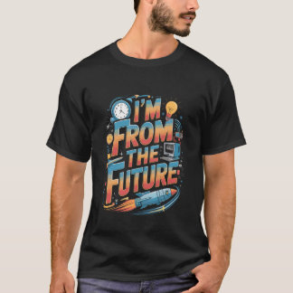 T-shirt I'm from The Future Funny Quote 1