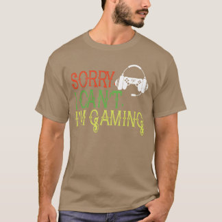 T-shirt Im Gaming Video Games Funny Gamer for Boyseen M gi