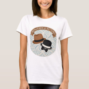 T-Shirt im Grafik-Design im Stil eines Gentleman v