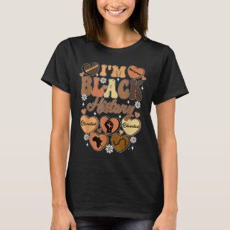 T-shirt Im Histoire noire Leader Africain Histoire noire M