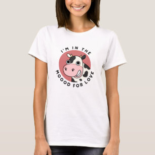 T-shirt I'm in the Moood For Love Funny Cow Pun