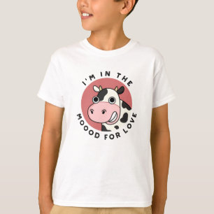 T-shirt I'm in the Moood For Love Funny Cow Pun