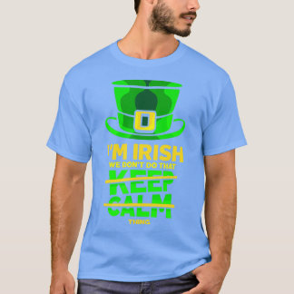 T-shirt Im Irlandais Nous ne faisons pas casquette garder 