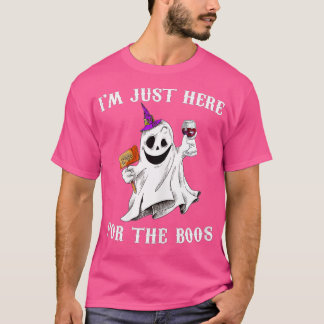 T-shirt I'm Just Here For The Boos Funny Halloween Ghost