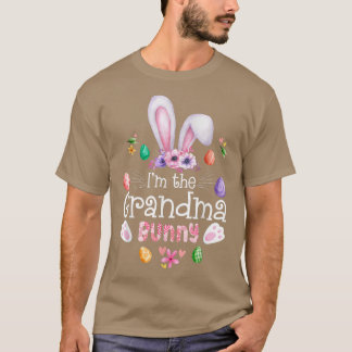 T-shirt Im La chemise Mamie Bunny Jour de Pâques Grand-mèr