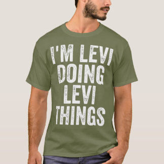 T-shirt Im Levi Faire Des Choses Levi Personnalisées D'Abo
