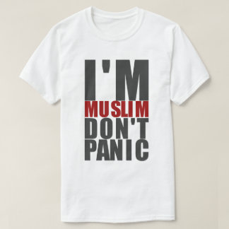 T-shirt I'm Muslim, Don't Panic