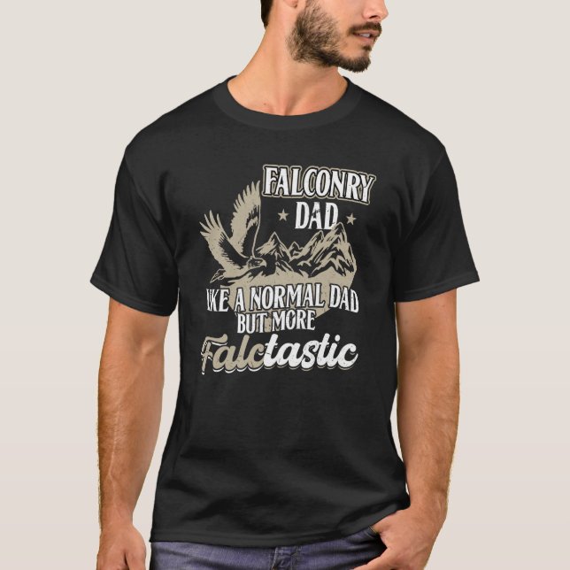 T-shirt I'm Not Crazy I Just Train Falcons Falconry (Devant)