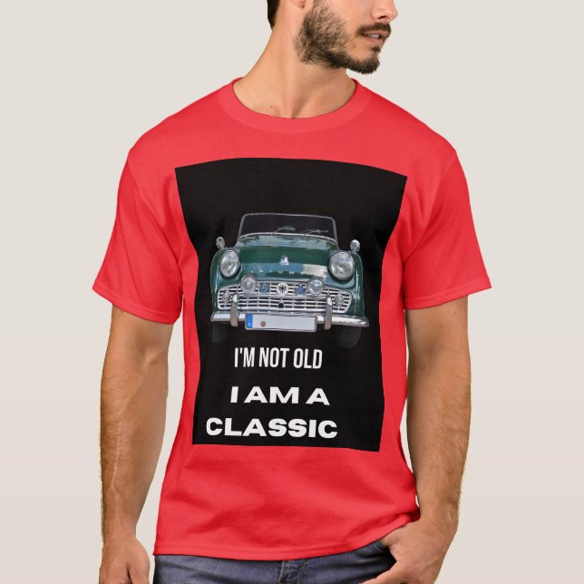 T-shirt I'm not old (Devant)