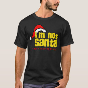 T-shirt Im pas Père Noël se reposent sur mon lap.png