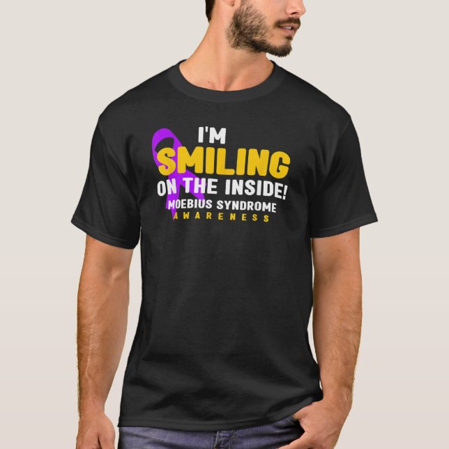 T-shirt i'm Smiling On The Inside Moebius Syndrome Awarene (Devant)