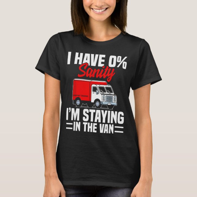 T-shirt I'm Staying In Tha Van Phasmophobia Funny Gamer Me (Devant)