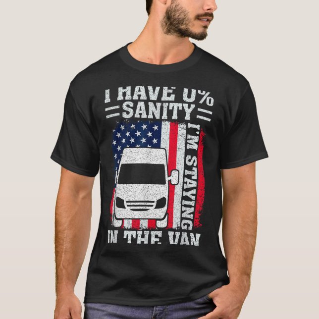 T-shirt I'm Staying In Tha Van Phasmophobia Funny Man Wome (Devant)