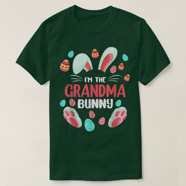 T-shirt I'm The Grandma Bunny Matching Family Easter Party (Design devant)