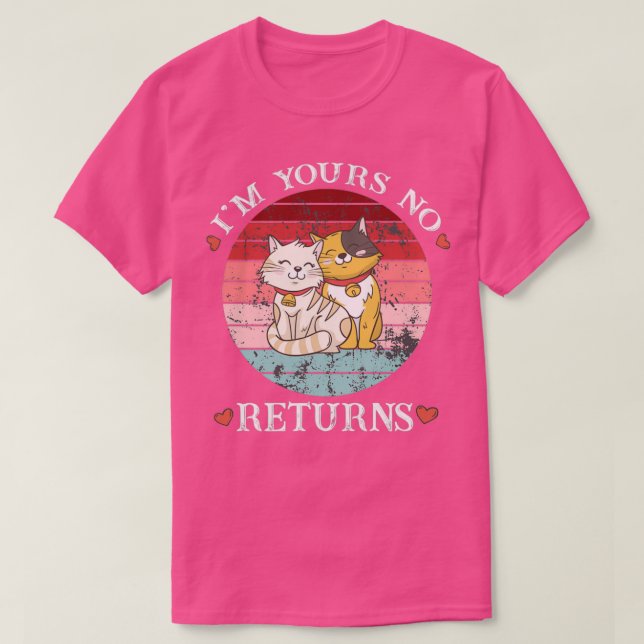 T-shirt im your no retour valentines day (Design devant)