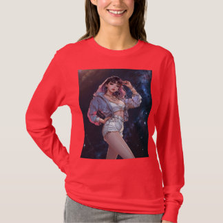 T-shirt Image de fille