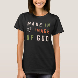 T-shirt Image De God Christian Cote