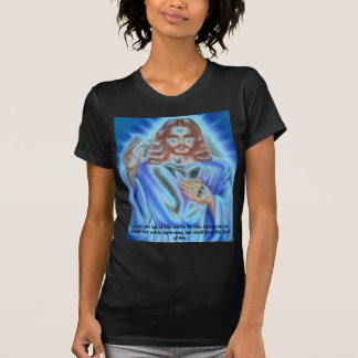 T-shirt Image de Jésus, je suis la lumière du monde…