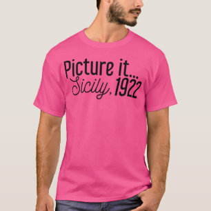 T-shirt Image de la Sicile 1922