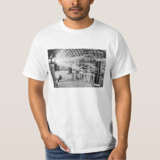 T-shirt Image de l'électricité de laboratoire de Nikola
