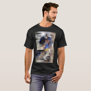 T-shirt Image de Pixelated
