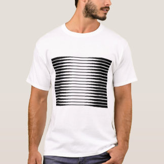 T-shirt Image de type de ventre