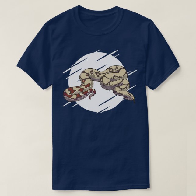 T-shirt Image d'un serpent (Design devant)