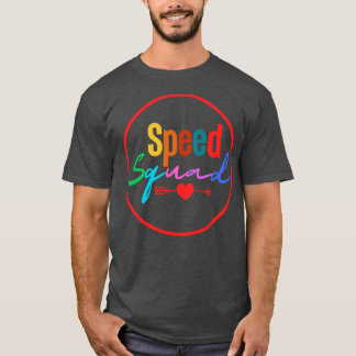 T-shirt Image simple de l'escouade de vitesse 3