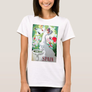 T-shirt Image vintage d'Espagne