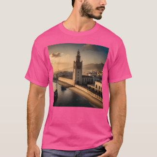 T-shirt Images de fantaisie ville Maroc casablanca garçon