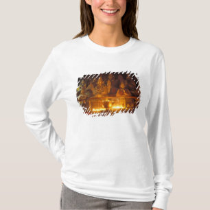 T-shirt Images de Lamas au monastère de Sara, Lhassa,