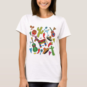 T-shirt Images mexicaines de partie de fiesta