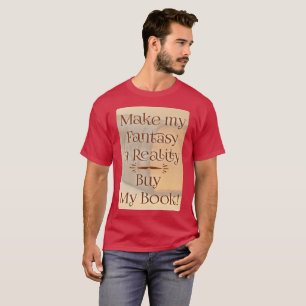 T-shirt Imaginaire à la réalité drôle Auteur Slogan Dark