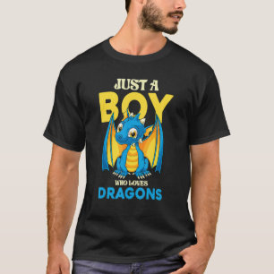 T-shirt Imaginaire Animal Mythique Créature Garçons Joli D