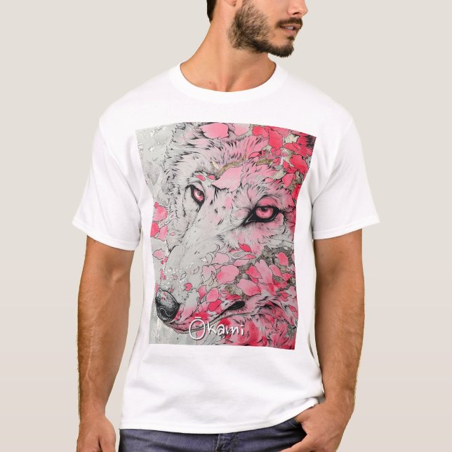 T-shirt Imaginaire Anime Manga Wolfe (Devant)
