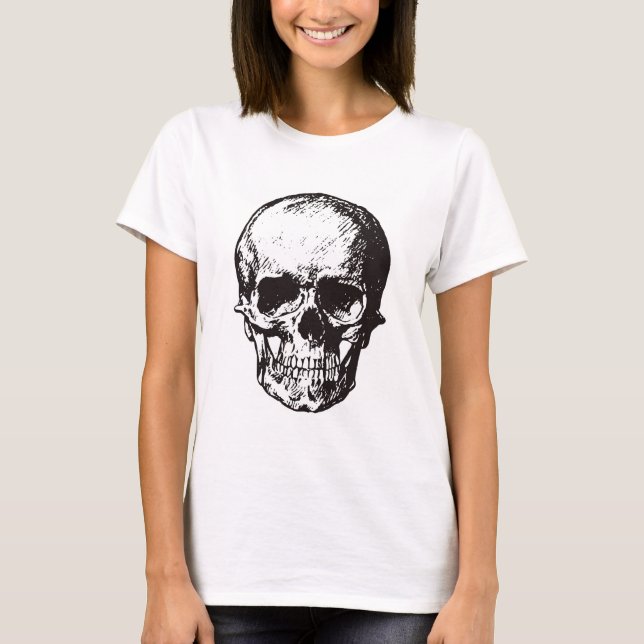 T-shirt Imaginaire crâne Art Rock Punk Métal lourd (Devant)