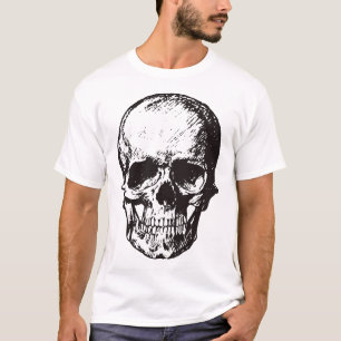 T-shirt Imaginaire crâne Art Rock Punk Métal lourd
