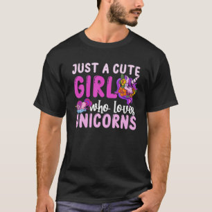T-shirt Imaginaire Créature Lover Filles Femmes Unicorne M