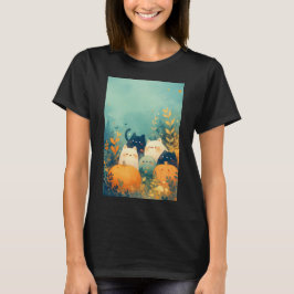 T-shirt Imaginaire d'automne Feline