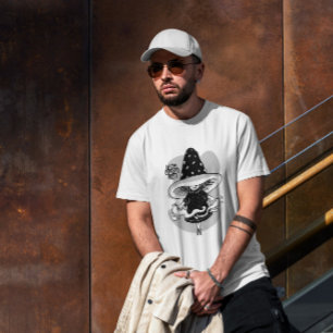 T-shirt Imaginaire de l'Assistant Cartoon de champignons