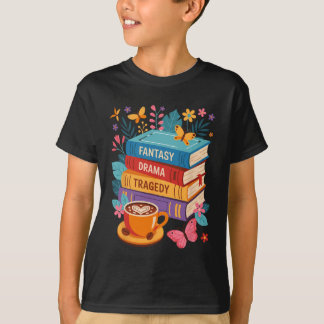 T-shirt Imaginaire Drame Tragedy Livres Subtle Anti-Trump