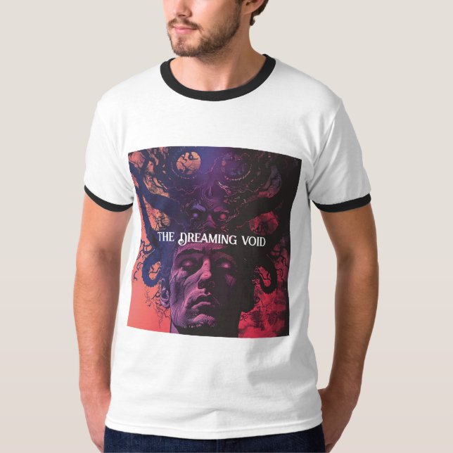 T-shirt Imaginaire foncé Lovecraftian (Devant)
