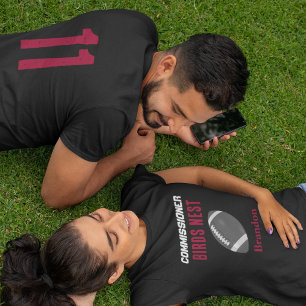 T-shirt Imaginaire Football/Jardin Bar Rouge personnalisab